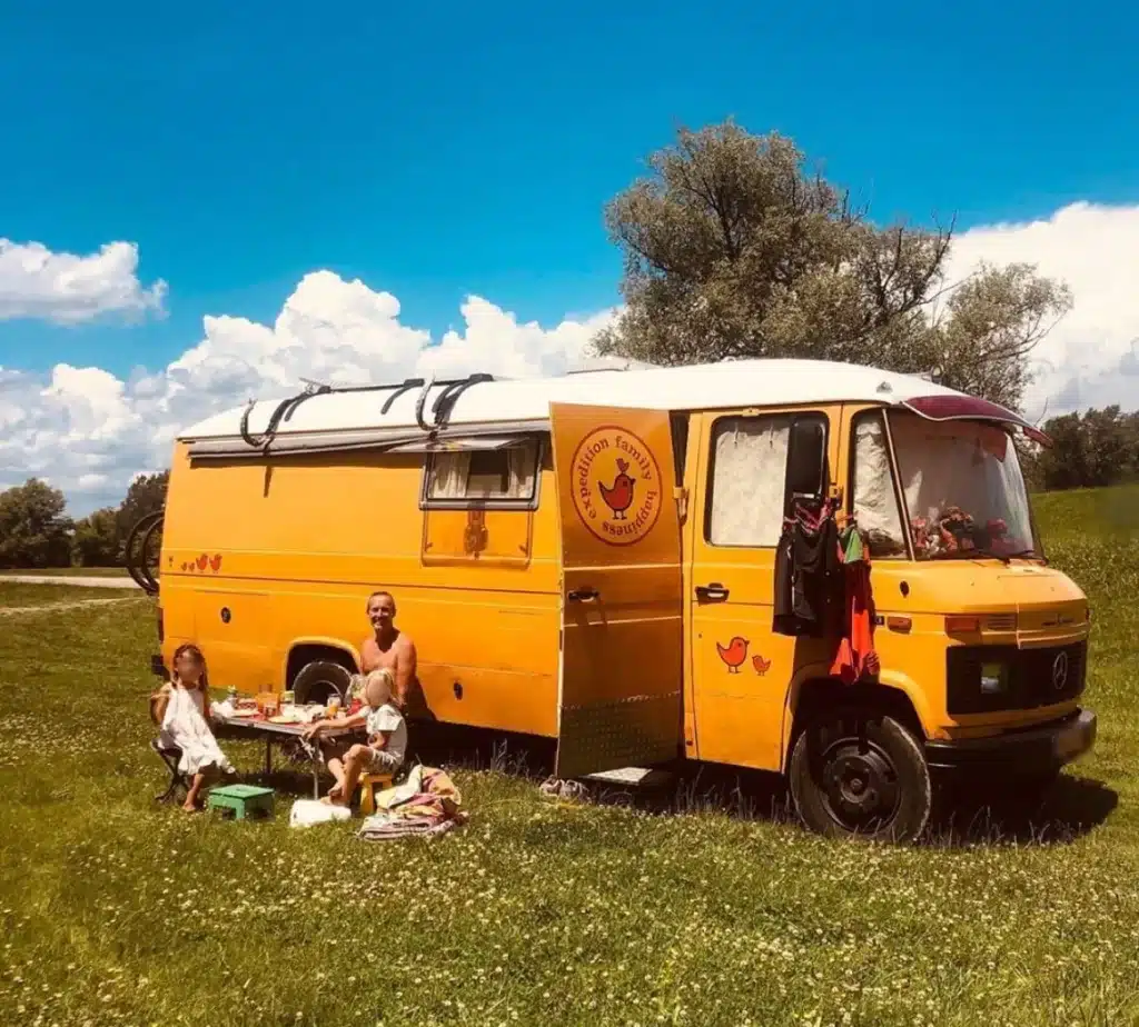 Voyager en van aménagé avec enfants