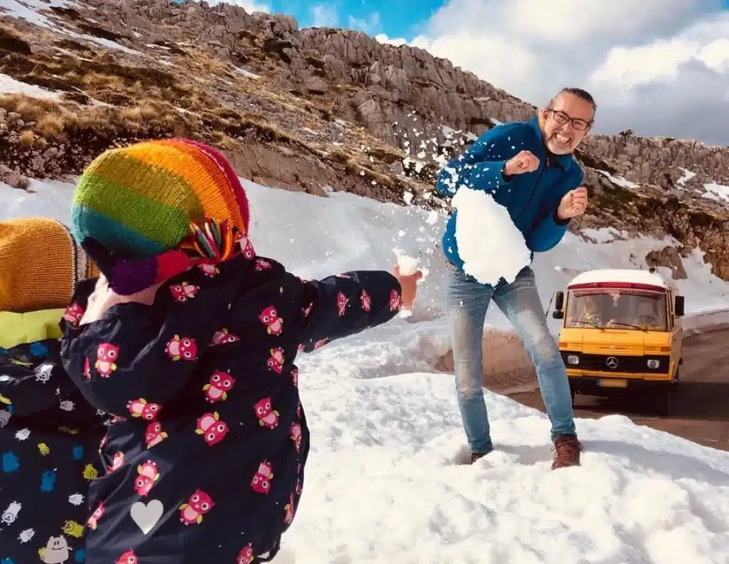 voyager en van aménagé avec des enfants longue durée